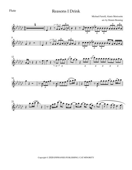 Reasons I Drink For Solo Flute Page 2