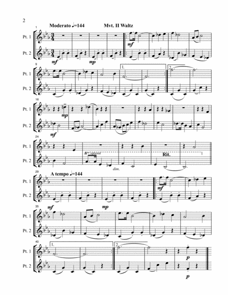 Recital Duets C Book Page 2