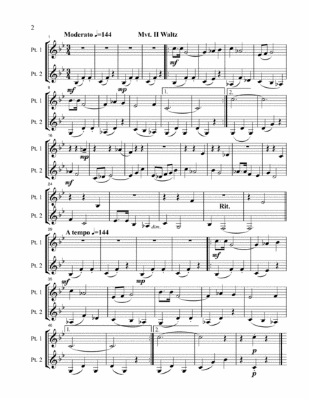 Recital Duets F Book Page 2