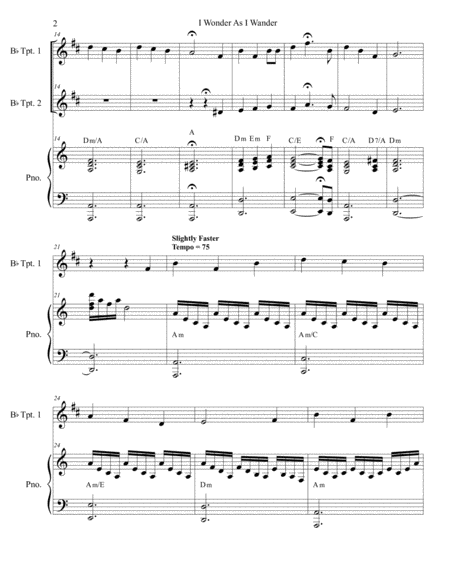 Recitative For Small Orchestra Page 2