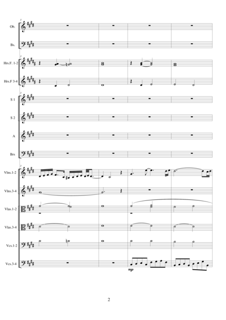 Recordare Sequence No 5 From The Missa Requiem Cs044 Page 2