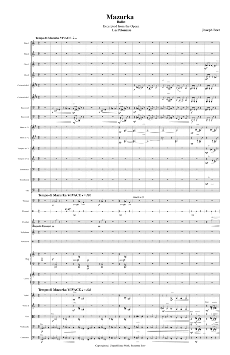 Regina Caeli Satb Choir Violins Organ Opt Timpani Set Of Parts Only Page 2