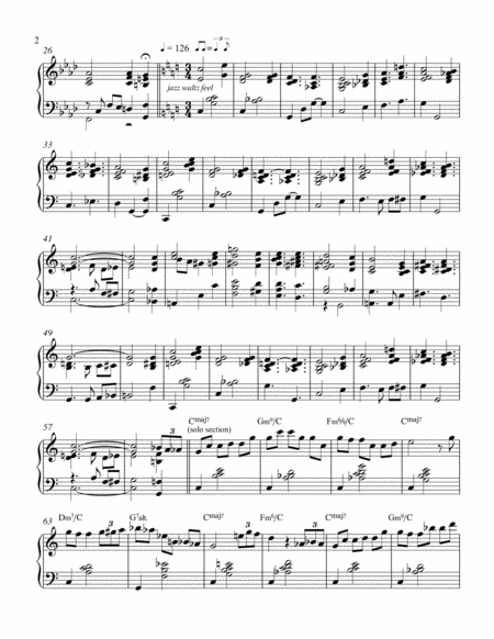 Rejoice Rejoice Believers A Piano Setting By Erik Kihss Page 2