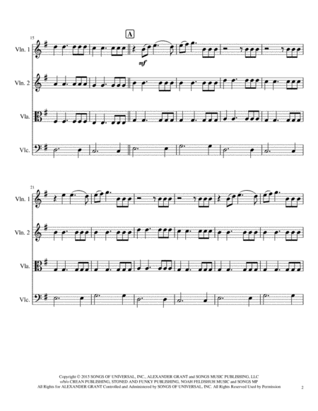 Renegades String Quartet Page 2