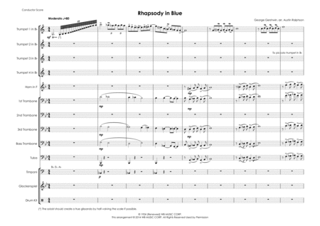 Rhapsody In Blue Brass Ensemble Page 2