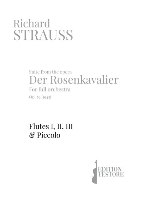 Richard Strauss Suite Der Rosenkavalier Op 59 Flutes I Ii Iii Piccolo Page 2