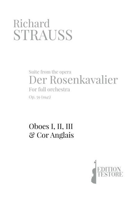 Richard Strauss Suite Der Rosenkavalier Op 59 Oboes I Ii Iii Cor Anglais Page 2