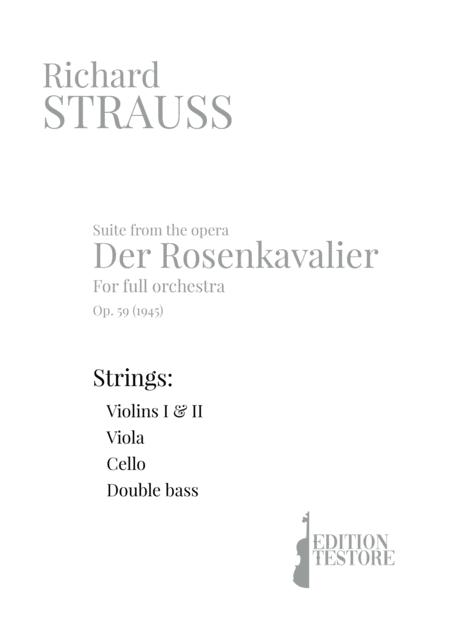 Richard Strauss Suite Der Rosenkavalier Op 59 Strings Page 2