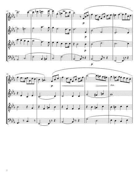 Richard Wagner Elsa Procession To The Cathedral Sax Quartet Page 2