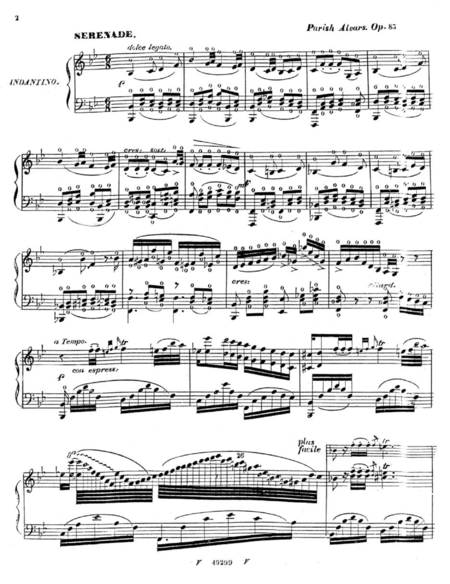 Ricordi Di Napoli No 1 Serenade Op 83 Page 2