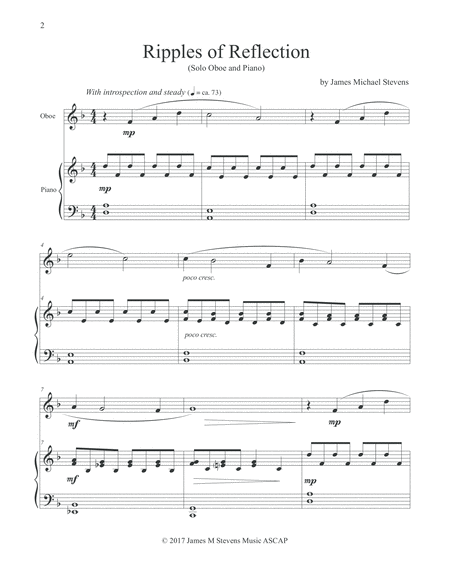 Ripples Of Reflection Oboe And Piano Page 2