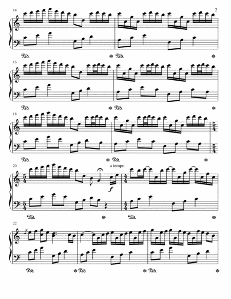 River Flow In You In C Major Page 2