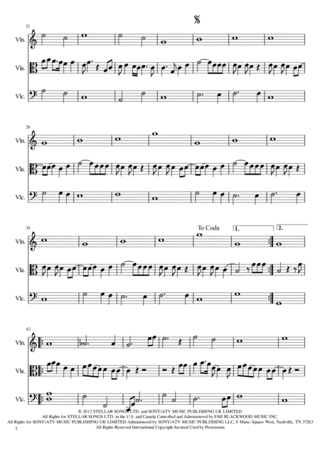 River Violin Viola Cello Trio Page 2