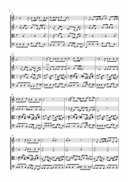 Road Trippin String Quartet Page 2