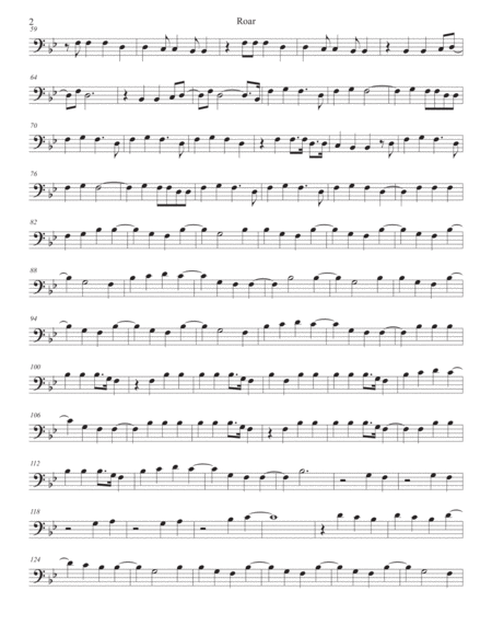 Roar Original Key Cello Page 2