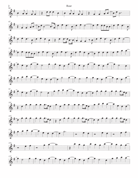 Roar Tenor Sax Page 2