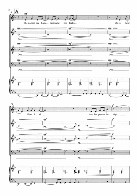 Rocket Man Elton John For Satb Choir With Piano Accompaniment Page 2