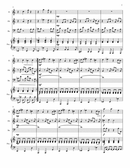 Rockstone Piano Quartet For Bassoon Oboe Flute And Piano Page 2