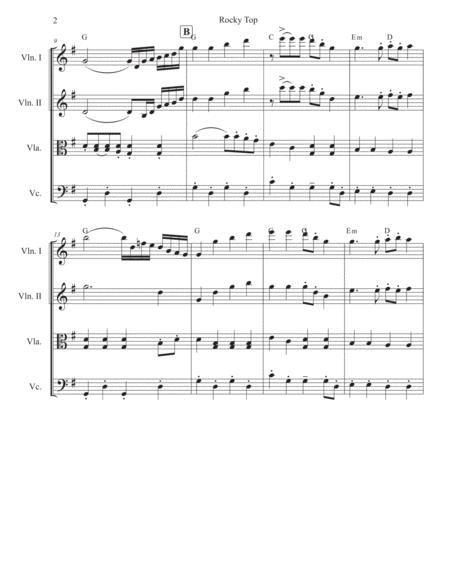 Rocky Top String Quartet Page 2