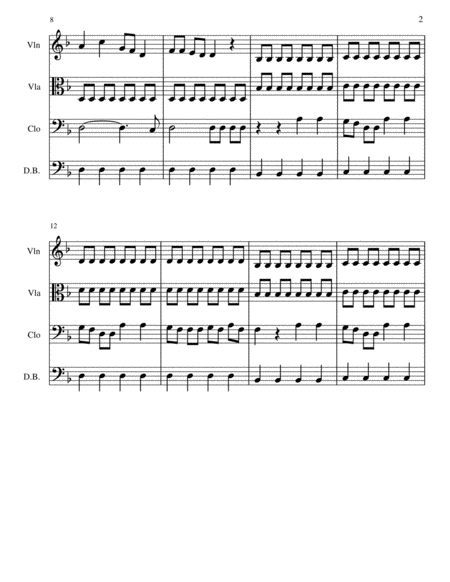 Rolling In The Deep For Beginning Strings Page 2