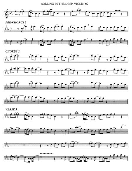 Rolling In The Deep Violin Page 2