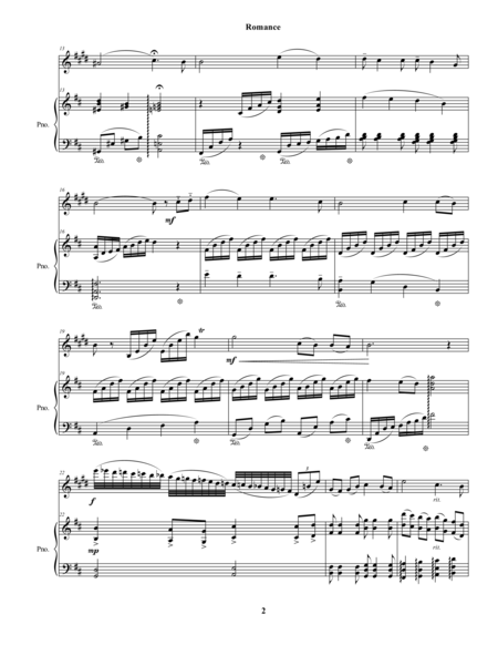 Romance For Bb Clarinet Page 2