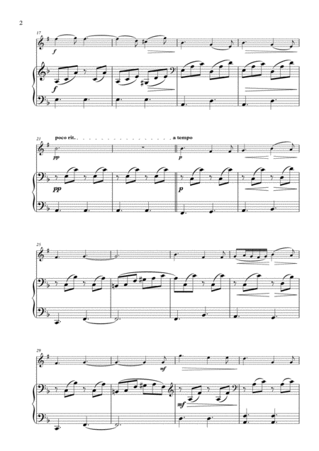 Romance Op 17 Arranged For Soprano Saxophone And Piano Page 2