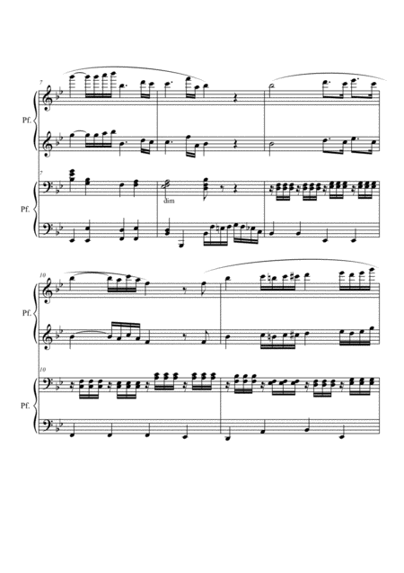 Romance Per Pianoforte A 4 Mani Page 2