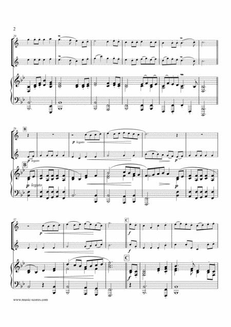 Rondeau Bridal Fanfare 2 Trumpets And Piano Bb Major Page 2