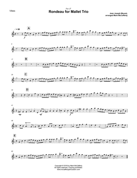 Rondeau For Mallet Trio Page 2