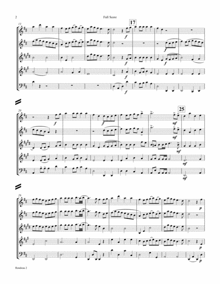 Rondeau Woodwind Quintet Page 2