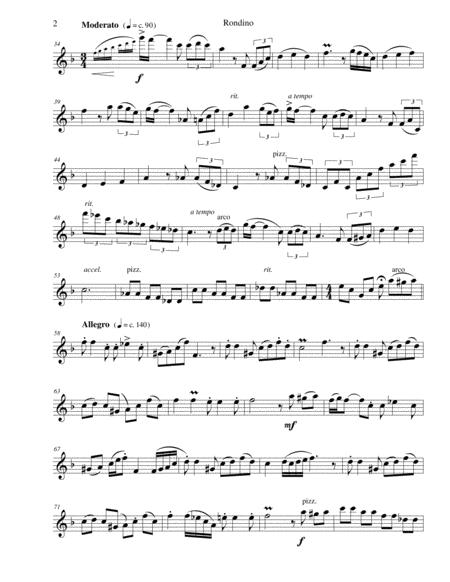 Rondino For Solo Violin Page 2