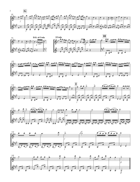 Rondo Alla Turca Flute Clarinet Duet Page 2