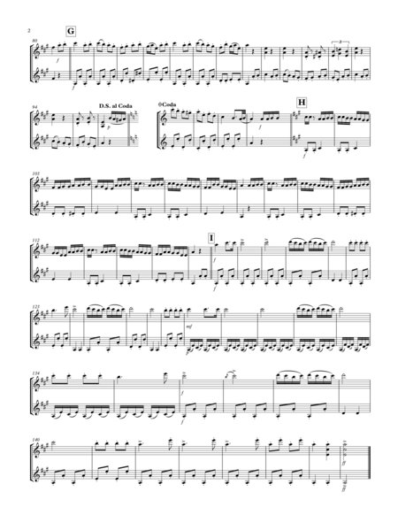 Rondo Alla Turka Violin Duet Page 2