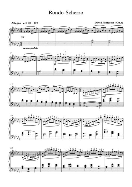 Rondo Scherzo Opus 5 Page 2