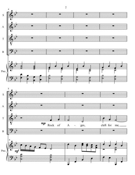 Rose Of Bethlehem For Woodwind Quartet And Piano Page 2