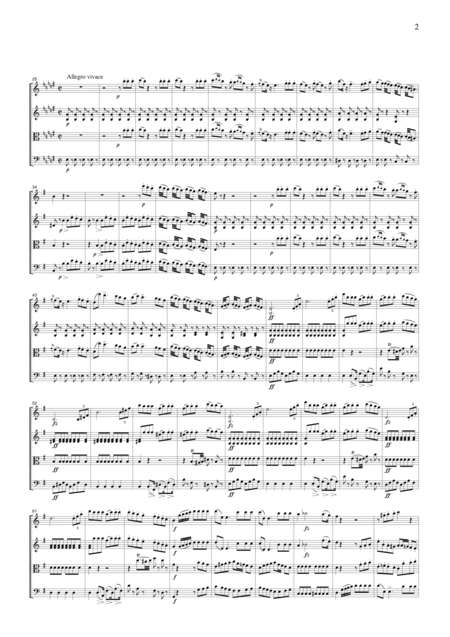 Rossini Overture To The Barber Of Seville For String Quartet Cr101 Page 2