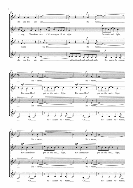 Roxanne Ssaa A Capella Page 2