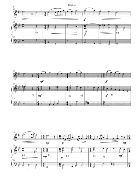 Rv Je Am I Dreaming For Alto Saxophone And Harp Page 2