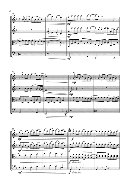 S Os String Quartet Page 2