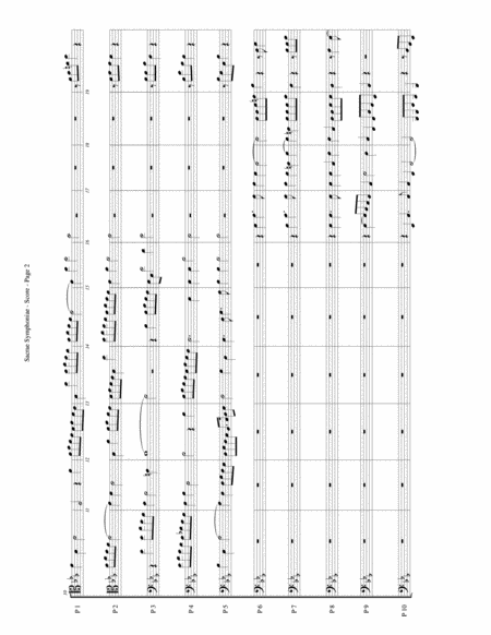 Sacrae Symphoniae For Trombone Or Low Brass Dectet 10 Page 2