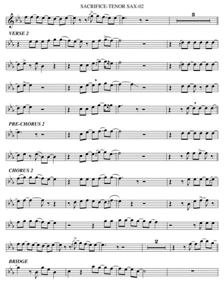 Sacrifice Tenor Sax Page 2