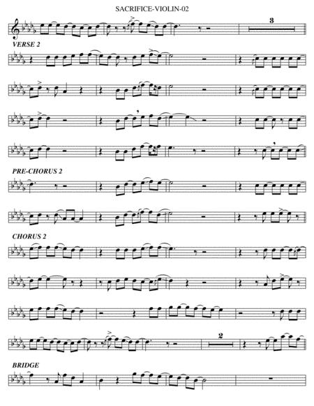 Sacrifice Violin Page 2
