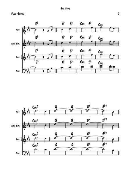 Sail Home Lead Sheet Page 2