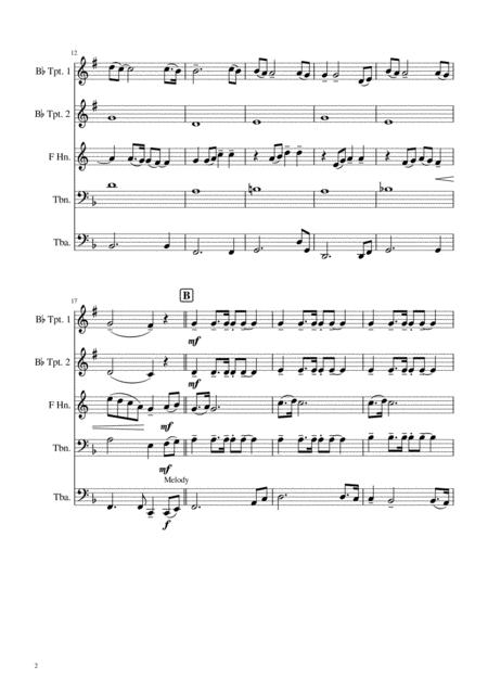 Sailing Gavin Sutherland Brass Quintet Page 2