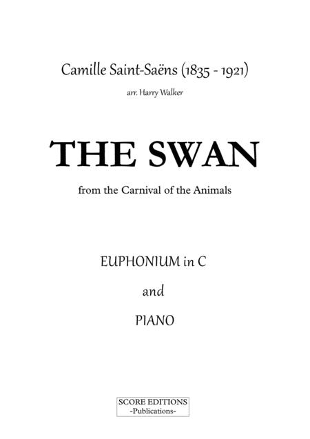 Saint Sans The Swan For Euphonium In C And Piano Page 2