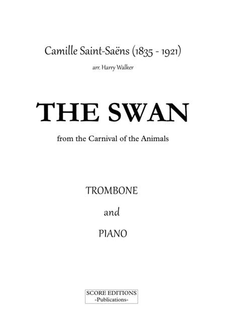 Saint Sans The Swan For Trombone And Piano Page 2