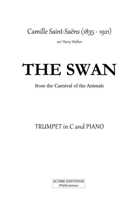 Saint Sans The Swan For Trumpet In C And Piano Page 2