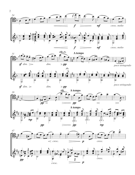 Salut D Amour Cello And Guitar Score And Parts Page 2