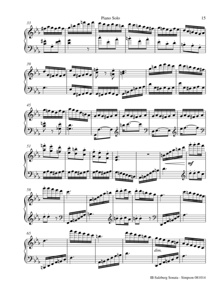 Salzburg Sonata For Piano 3rd Mvt Vivace Page 2